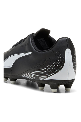 Schwarze Fußballschuhe mit synthetischem Obermaterial Puma Vitoria II FG/AG