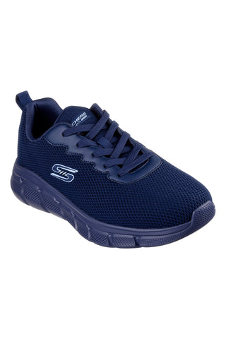 Sneakers blau in gestrickt gedämpft Skechers Bobs B Flex Chill Edge