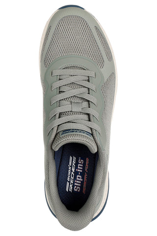 Sneakers grigie slip-ins comfort Skechers Bobs Squad 4