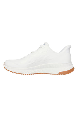 Sneakers bianche Slip-ins con Memory Foam Skechers BOBS Squad 4