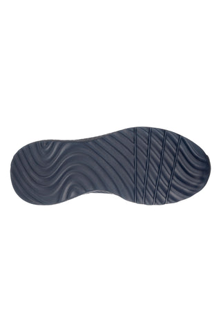 Sportliche navy Turnschuhe mit Memory Foam und Slip-ins Skechers BOBS Squad Chaos Solid Step