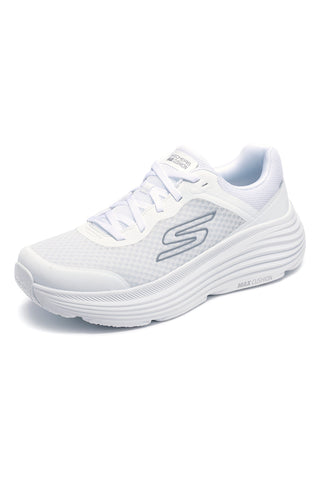 Weiße Mesh-Schuhe mit ULTRA LIGHT-Dämpfung Skechers Max Cushioning Endeavour