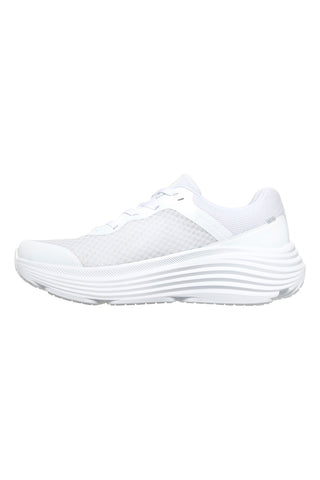 Weiße Mesh-Schuhe mit ULTRA LIGHT-Dämpfung Skechers Max Cushioning Endeavour