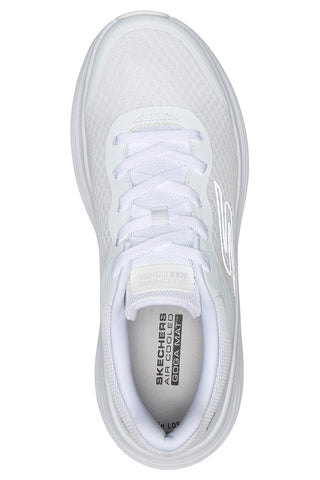 Weiße Mesh-Schuhe mit ULTRA LIGHT-Dämpfung Skechers Max Cushioning Endeavour