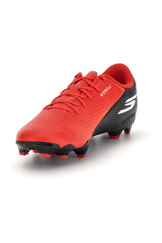Scarpe da calcio rosse con inserti bianchi e suola MG Skechers SKX_2 Club MG
