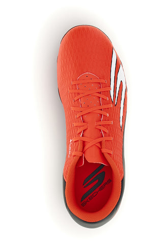 Scarpe da calcio rosse con inserti bianchi e suola MG Skechers SKX_2 Club MG