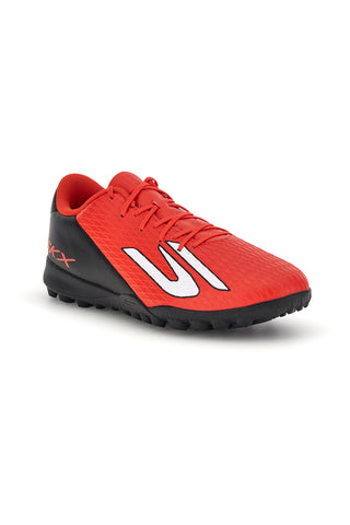 Scarpe da calcetto rosse con suola TF e tacchetti bassi Skechers SKX_2 Club TF