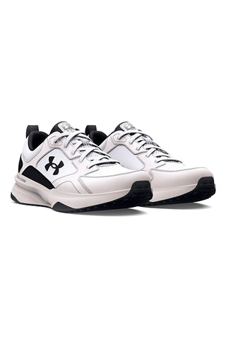Sneakers da ginnastica uomo bianche in mesh Under Armour Charged Edge