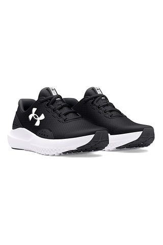 Jungen schwarz Mesh Turnschuhe Under Armour BGS Surge 4