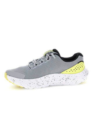 Sportschuhe grau gelb atmungsaktive Mesh Under armour Surge 4 BGS