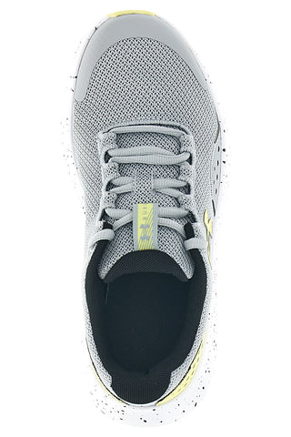 Sportschuhe grau gelb atmungsaktive Mesh Under armour Surge 4 BGS