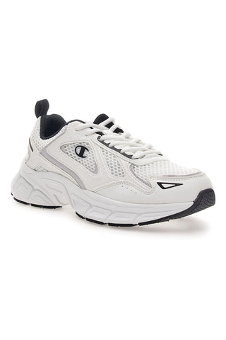 Scarpe da uomo bianche da running in mesh Champion RT25 Mesh