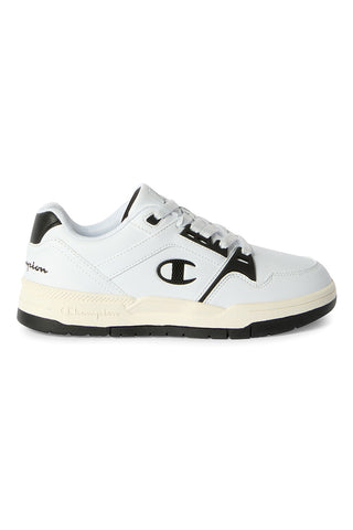 Weiße Turnschuhe mit schwarzen Details Champion Rd18 Heritage Evolve B Gs