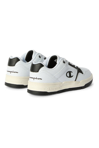 Weiße Turnschuhe mit schwarzen Details Champion Rd18 Heritage Evolve B Gs
