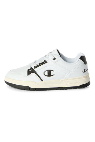 Weiße Turnschuhe mit schwarzen Details Champion Rd18 Heritage Evolve B Gs