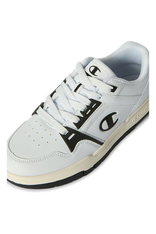 Weiße Turnschuhe mit schwarzen Details Champion Rd18 Heritage Evolve B Gs