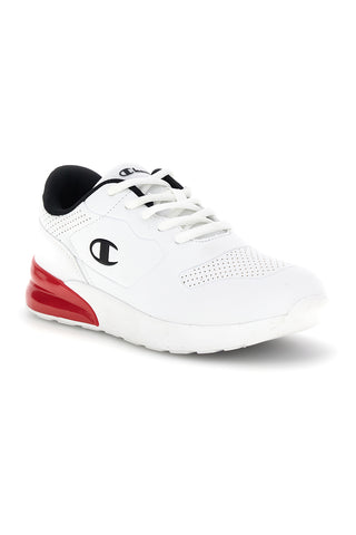 Sneakers bianche con inserti rossi e lacci Champion Champ.ion U GS