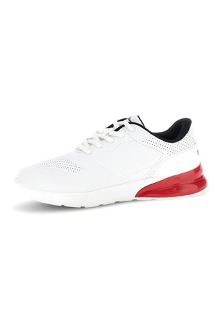 Sneakers bianche con inserti rossi e lacci Champion Champ.ion U GS