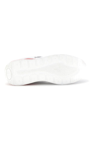 Sneakers bianche con inserti rossi e lacci Champion Champ.ion U GS