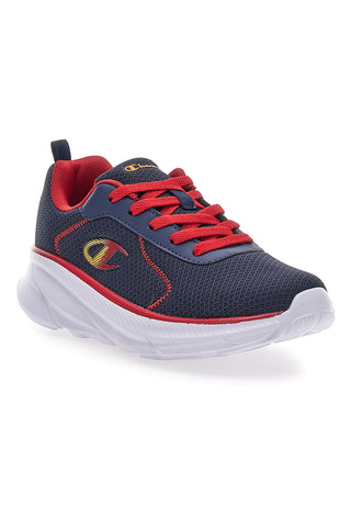 Blaue und rote Turnschuhe mit sportlicher Sohle Champion Hro Jb Gs Low Cut