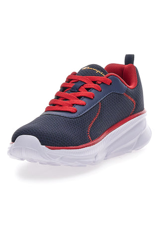 Blaue und rote Turnschuhe mit sportlicher Sohle Champion Hro Jb Gs Low Cut