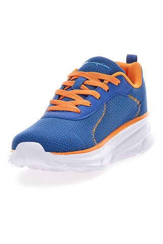 Blaue und orangefarbene Turnschuhe mit sportlicher Sohle Champion Hro Jb Gs Low Cut