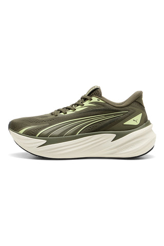 Scarpe running verde oliva in mesh con ammortizzazione Profoam Puma Maxima Pro