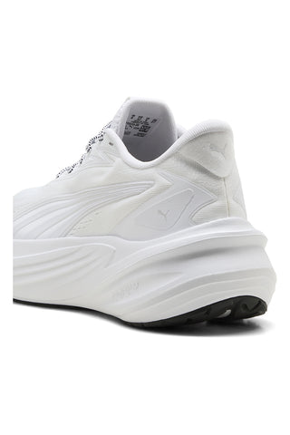 Weiße Laufschuhe aus Mesh mit Profoam-Dämpfung Puma Maxima Pro