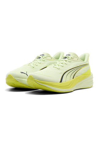 Hellgelbe Laufschuhe aus Mesh mit Profoam-Dämpfung Puma Darter Pro 2