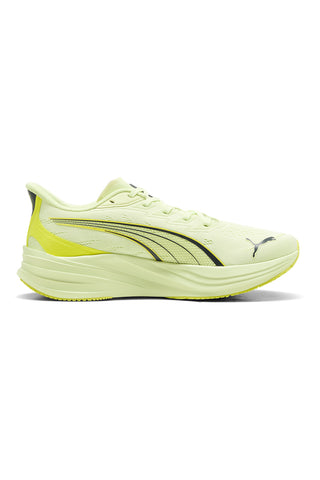 Hellgelbe Laufschuhe aus Mesh mit Profoam-Dämpfung Puma Darter Pro 2