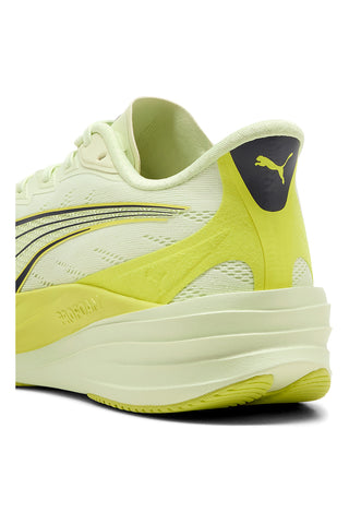Hellgelbe Laufschuhe aus Mesh mit Profoam-Dämpfung Puma Darter Pro 2