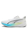 Weiße Laufschuhe aus Mesh mit farbverlaufender Sohle und Profoam-Dämpfung Puma Darter Pro 2