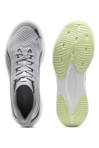 Hellgraue Laufschuhe aus Mesh mit Profoam-Dämpfung Puma Darter Pro 2