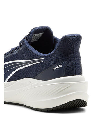 Navyblaue Laufschuhe mit Sliptech-Technologie und Mesh-Obermaterial Puma Dasher Lite SlipTech