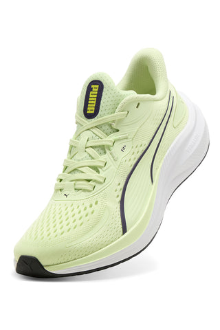Ultraleichte hellgrüne Laufschuhe Puma Skyrocket Lite 2