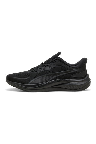 Ultraleichte, komplett schwarze Laufschuhe Puma Skyrocket Lite 2