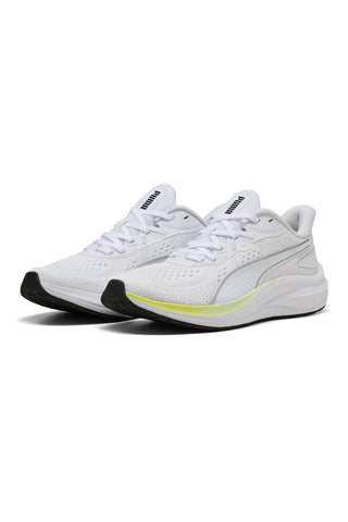 Weiße Mesh Laufschuhe Puma Skyrocket Lite 2