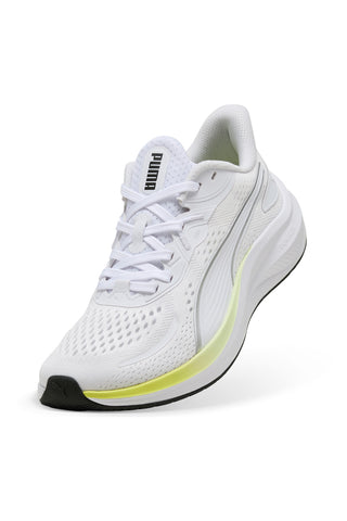 Weiße Mesh Laufschuhe Puma Skyrocket Lite 2