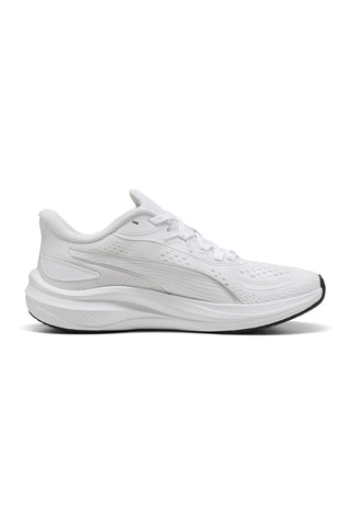 Weiße Mesh Laufschuhe Puma Skyrocket Lite 2