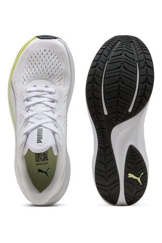 Weiße Mesh Laufschuhe Puma Skyrocket Lite 2