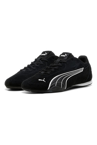 Schwarze Sneakers aus Wildleder Puma Catch SD