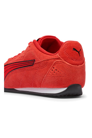 Rote Sneakers aus Wildleder Puma Catch SD