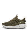 Olivgrüne Sneakers mit weißer Sohle Puma Softride Carson Fresh