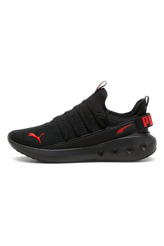 Schwarze Sneakers mit roten Details Puma Softride Carson Fresh