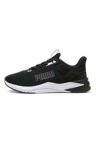 Schwarze Sneakers mit weißer Sohle Puma FTR Wave
