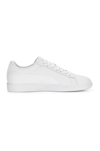 Weiße Komfort-Sneakers aus Leder Puma Smash 3.0 L