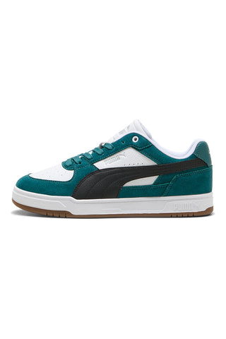 Sneakers grün weiß schwarz Details Wildleder Puma Caven III OG