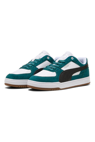 Sneakers grün weiß schwarz Details Wildleder Puma Caven III OG