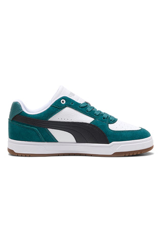 Sneakers grün weiß schwarz Details Wildleder Puma Caven III OG