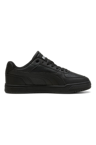 Weiße, schwarze und silberne Sneakers Puma Caven III